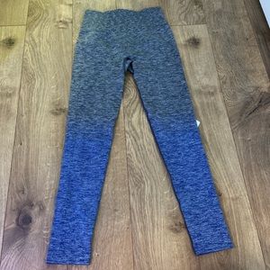 Lululemon balance and resist leggings ombré blue
